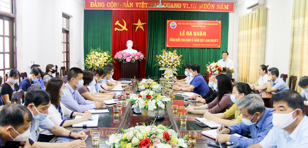 Phú Thọ ra quân Tổng điều tra kinh tế và điều tra cơ sở hành chính giai đoạn 2